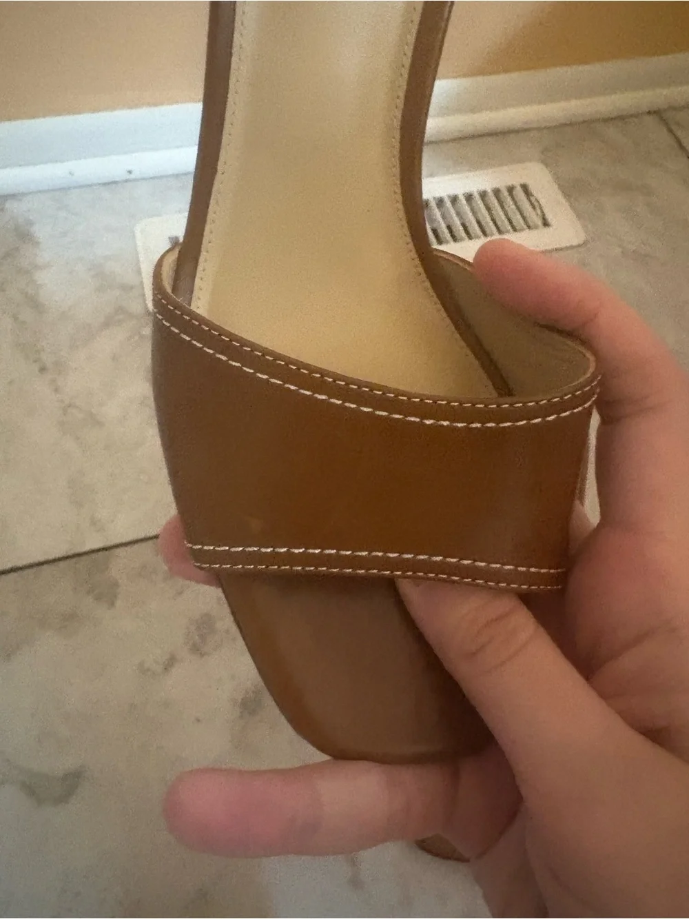 Veronica Beard Ellen Wedge Sandals in Brown